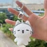 Cute Kitten Couple Plush Keychain Backpack Charm Kawaii Gift 7