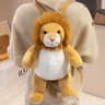 Plush Animal Backpack For Kids Soft Stuffed Animal Bag Cute School Travel Gift 8