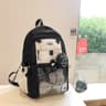 Cute Kawaii Back To School Backpack For Girls  Teens Multi Pocket Nylon School Backpack With Laptop 5