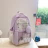 Cute Kawaii Back To School Backpack For Girls  Teens Multi Pocket Nylon School Backpack With Laptop 6