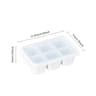 Grid Silicone Ice Cube Tray With Lid Soft Bottom Fruit Ice Maker For Drinks 10