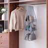 Layer Hanging Storage Bag Transparent Dustproof Wardrobe Organizer 6