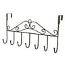 Hook Over Door Organizer Rack For Towels Clothes Hats And Bags 5