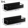 Magnetic Spice Rack Refrigerator Organizer Space Saving Kitchen Storage Shelf 7