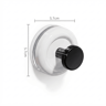 Dopamine Suction Cup Hooks Strong No Drill Wall Hooks For Bathroom And Kitchen 5