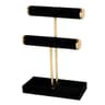 Two Level T Style Bangle Stand Jewelry Organizer For Bracelet Storage 6
