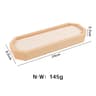 Elegant Wooden Ring Display Tray Jewelry Organizer For Rings Earrings And Gifts 5