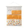 Cotton Bedside Caddy Hanging Storage Organizer For Dorm Beds And Small Spaces 3