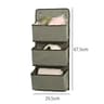 Foldable Over Door Organizer Space Saving Hanging Storage Rack For Shoes Toys Books 9