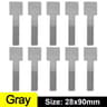 Reusable Self Adhesive Cable Organizer Clips Wire Winder Cord Management Holder 8