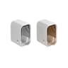 Wall Mount Toothbrush Holder Dustproof Flip Top Bathroom Storage Organizer 7