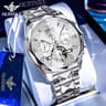 Luxury Skeleton Automatic Mechanical Watch For Men With Tungsten Steel Case Sapphire Mirror 11