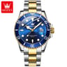 Luxury Men Automatic Date Quartz Watch With Rotating Bezel Waterproof Sports Design 9