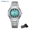 Luxury Square Dial Mens Quartz Watch With Luminous Display And Waterproof Sports Design 16