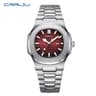 Luxury Square Dial Mens Quartz Watch With Luminous Display And Waterproof Sports Design 11