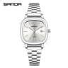 Couple Quartz Square Watches Waterproof Elegant Matching Gift Set 7