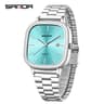 Couple Quartz Square Watches Waterproof Elegant Matching Gift Set 18