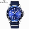 Skeleton Mechanical Watch For Men With Luminous Dial And Stainless Steel Band 6