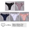 Womens Cotton Brazilian Panties V Waist Low Rise Bikini Underwear 13