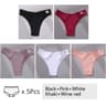 Womens Cotton Brazilian Panties V Waist Low Rise Bikini Underwear 16