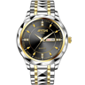 Luminous Waterproof Quartz Watch For Men With Stainless Steel Bracelet 6