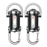 Mini Rechargeable LED Keychain Flashlight With UV Light 8