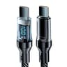 Digital Display USB A To Type C Fast Charging Cable 10
