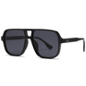 Square Double Bridge Pilot Sunglasses With Protection For Men And Women 4