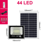 Solar Projection Light With Remote Control LED Waterproof Outdoor Lamp 7