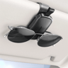 Magnetic Car Visor Sunglasses Holder Clip With One Hand Operation 2