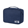 Travel Electronics Organizer Bag With Zipper And Polyester Compartments 5