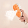 Electric Pet Spray Brush With Soft Silicone Teeth USB Charging And Rotating Handle 6