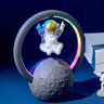 Magnetic Levitating Astronaut RGB Night Light With Bluetooth Speaker 9