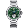 Mens Automatic Skeleton Mechanical Watch With Luminous Dial And Stainless Steel Band 4
