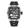 Automatic Skeleton Watch With Luminous Hands And Silicone Strap 7