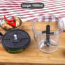 Manual Food Chopper With Pull String For Vegetables Garlic Onions And Herbs 6