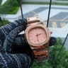 Mens Stainless Steel Quartz Watch With Calendar And Sporty Analog Dial 3