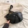 Crocodile Pattern Waist Bag With Chain Strap For Crossbody And Shoulder Wear 11