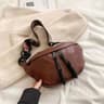 Crocodile Pattern Waist Bag With Chain Strap For Crossbody And Shoulder Wear 9