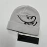 Skeleton Jacquard Knit Beanie Hat Soft Cuffed Winter Skull Cap 3