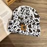 Unisex Printed Beanie Hat With Adjustable Fit For Casual Outdoor Wear 4