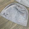 Bird Skeleton Print Silk Beanie Hat For Men And Women Casual Winter Skull Cap 1