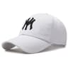 Unisex Embroidered Letter Baseball Cap With Adjustable Strap And Breathable Fabric 5