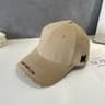 Adjustable Denim Baseball Cap With Side Embroidery And Ventilation Holes 4