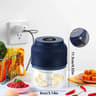 Electric Mini Garlic Chopper USB Rechargeable Food Grinder For Vegetables 6