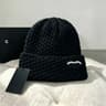 Unisex Striped Letter Knit Beanie Soft Warm Winter Hat With Gift Box 3