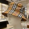 Wide Brim Bucket Hat With Striped Design For Summer Outdoor Wear 6