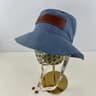 Wide Brim Cowboy Hat With Letter Design Classic Western Fashion Cap 2