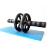 Silent Dual Wheel Ab Roller For Core Strength Training Home Fitness Equipment 7
