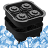 Slow Melt Silicone Ice Cube Mold With Lid For Whiskey And Cocktails 7